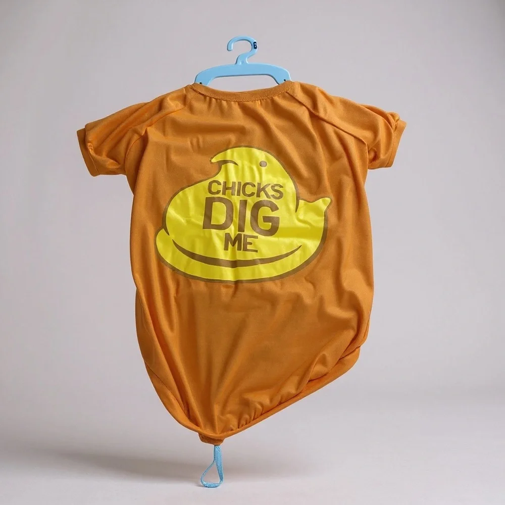 Chicks Dig Me Orange Dog T-Shirt